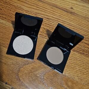 LOT Shades by Shan Highlighter Irma (Cool Gold) & Matte Bronzer Latte